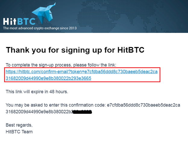 Cách đăng ký tài khoản HitBTC - step 2